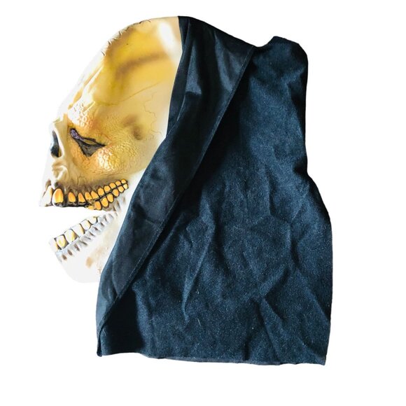 Halloween Latex Mask Zombie Skeleton Creepy Cosplay Adult Size Costume Dress Up - Picture 7 of 7